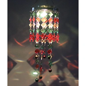 Christmas Snowflake Wind Chime With Solar light