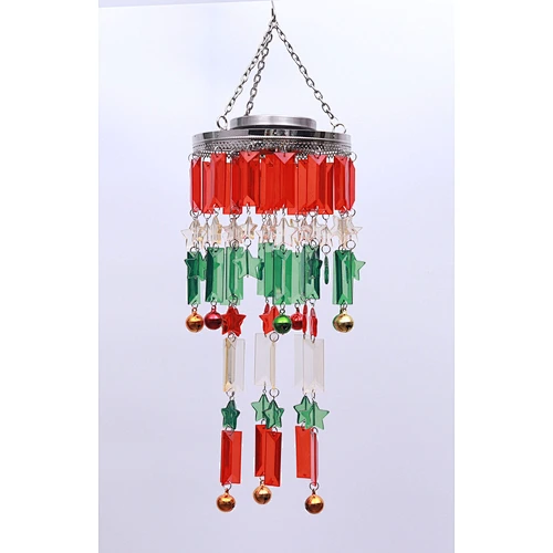 Christmas Wind Chime With Solar Light