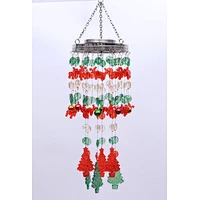 Christmas Wind Chime With Solar Light