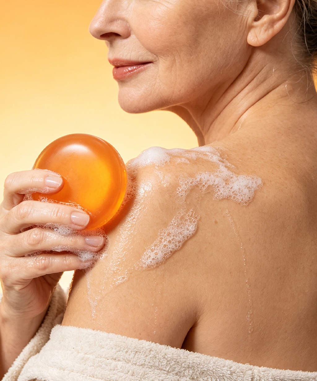 Persimmon Tannins Deodorant Soap