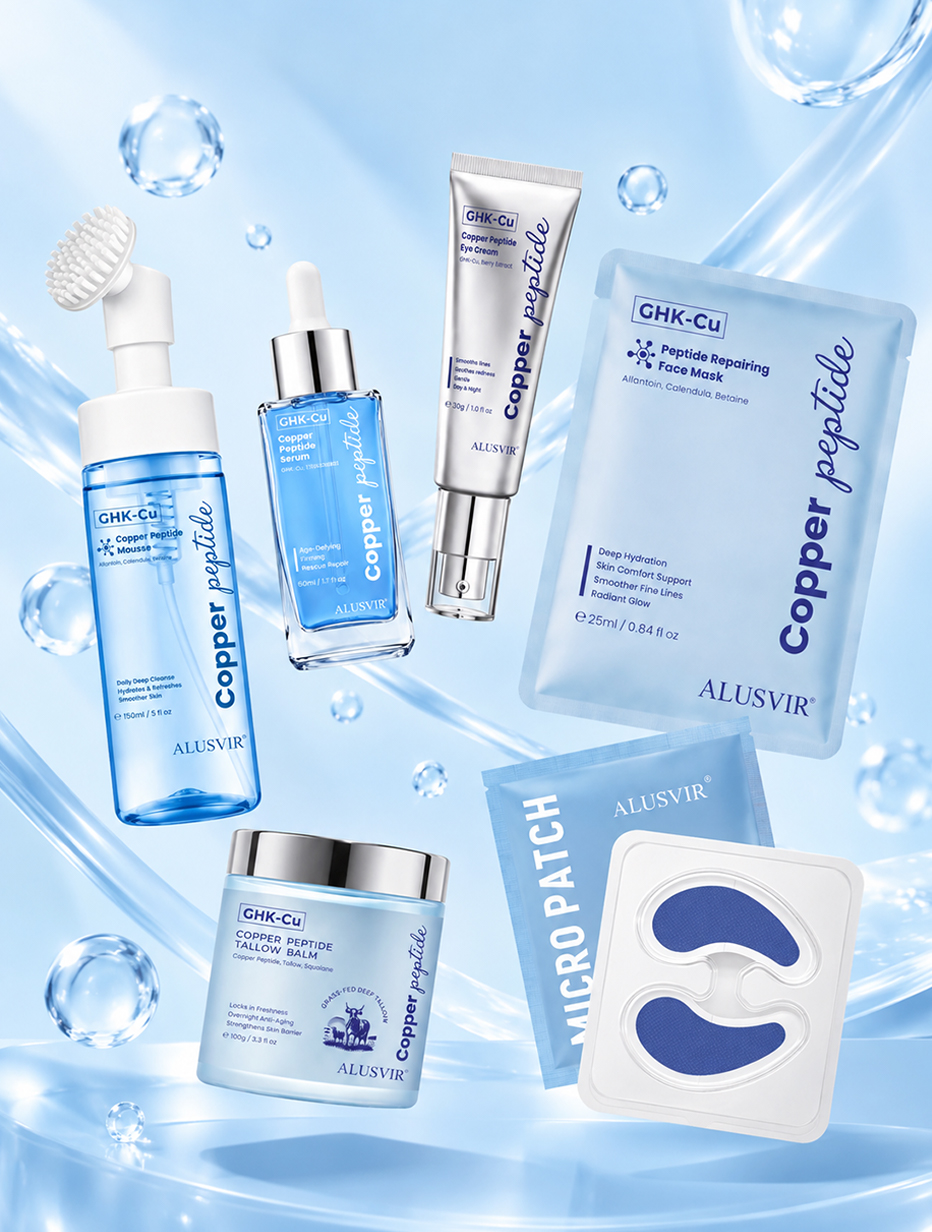 GHK-CU Blue Copper Peptide Skin Care Set