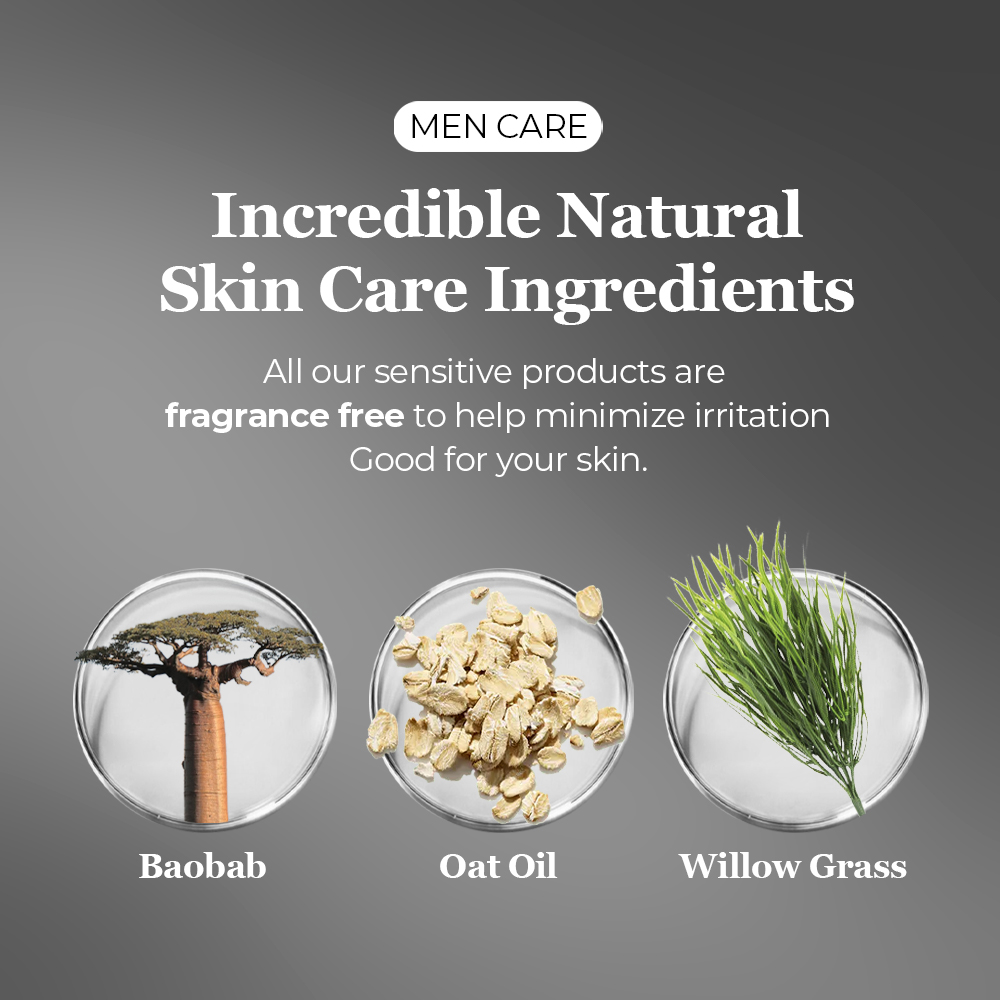 Sensitive Skin Care Set For Men