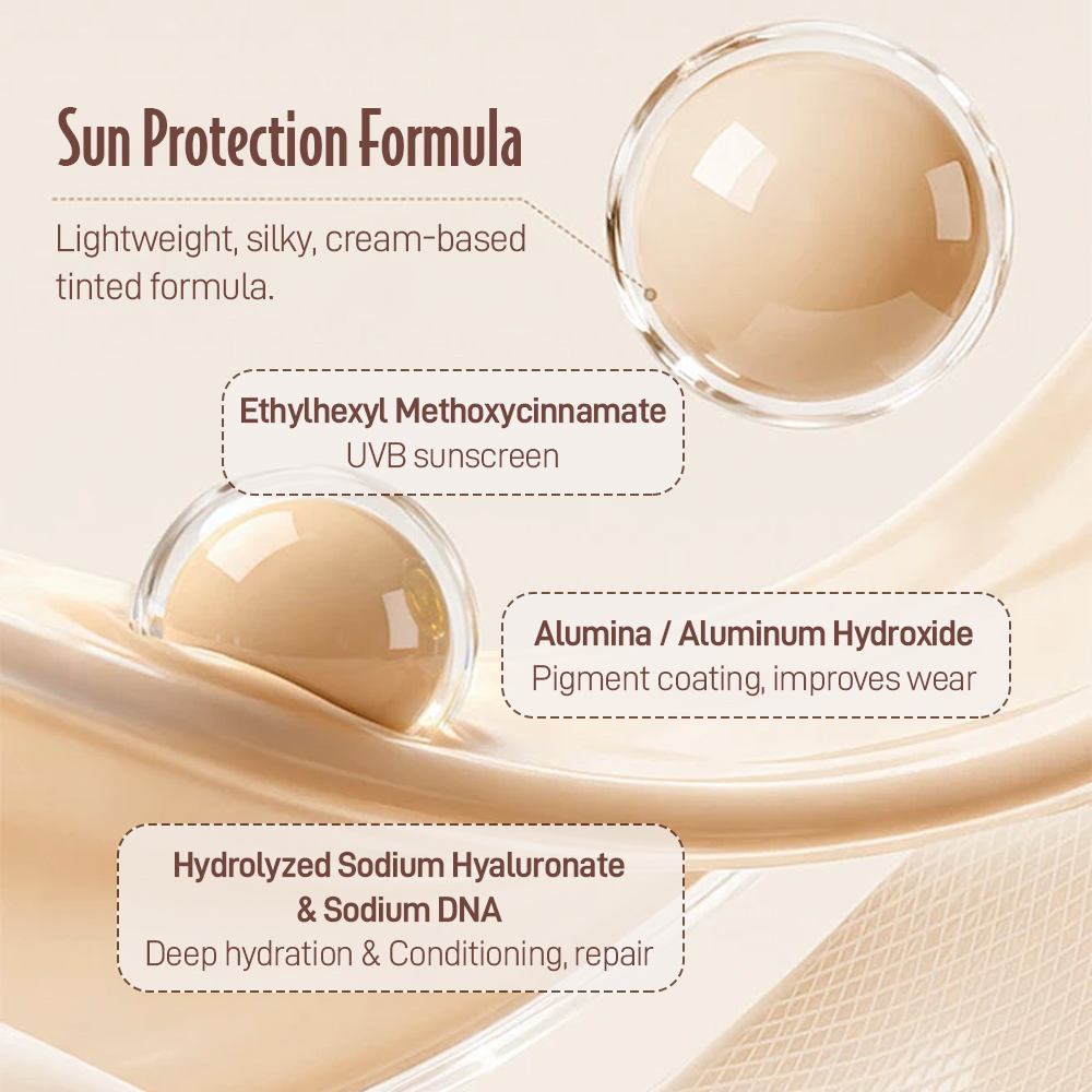 tinted cream