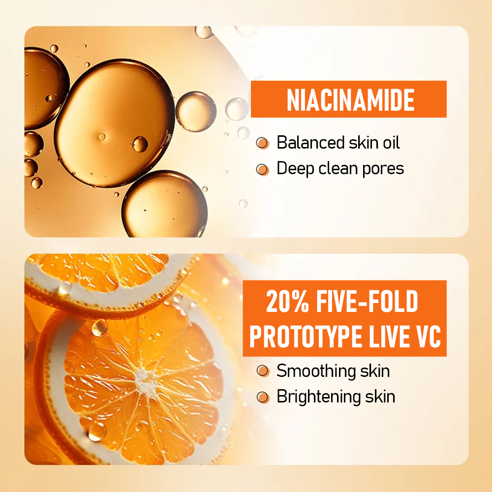 Vitamin C Niacinamide Brightening Skin Care Set