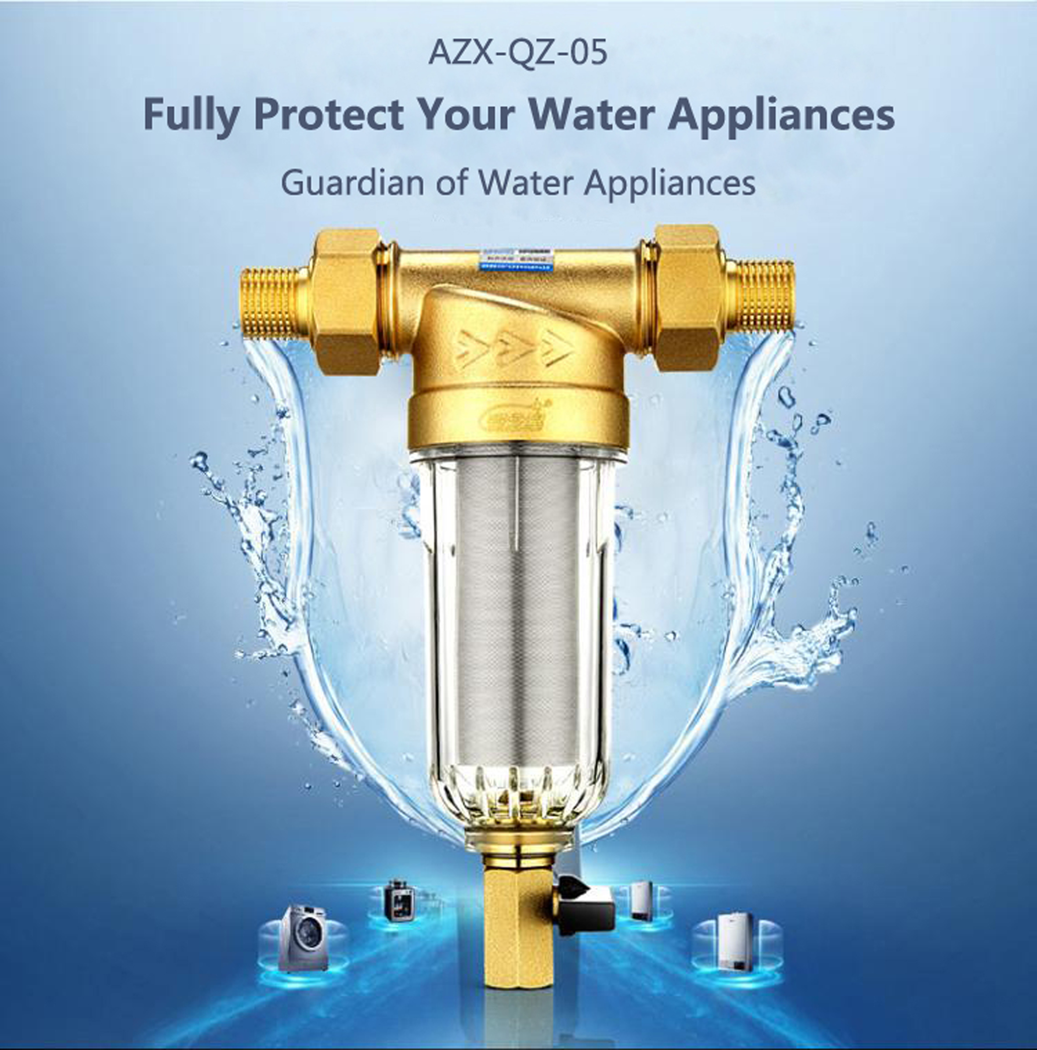 AZX-QZ-05 water purification pre-filter