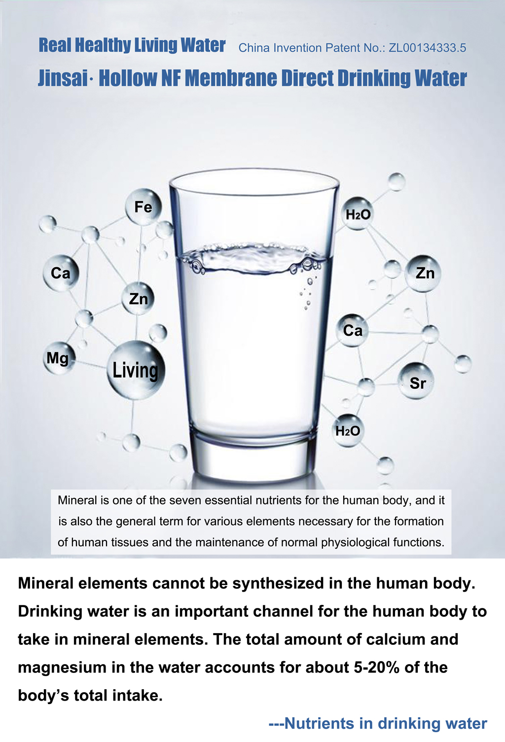 mineral- Water Purifier -ROCK-HNF