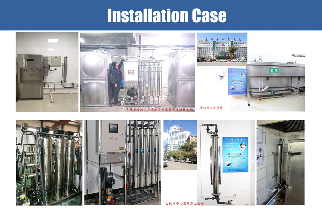 water purifier whole house, hollow nf membrane, non ro non uf membrane, js4040 whole house water purification