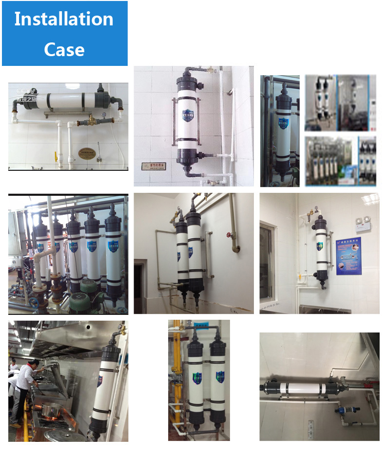 hollow nf membrane, water purifier, JS8040 whole house water purifier, non uf non ro