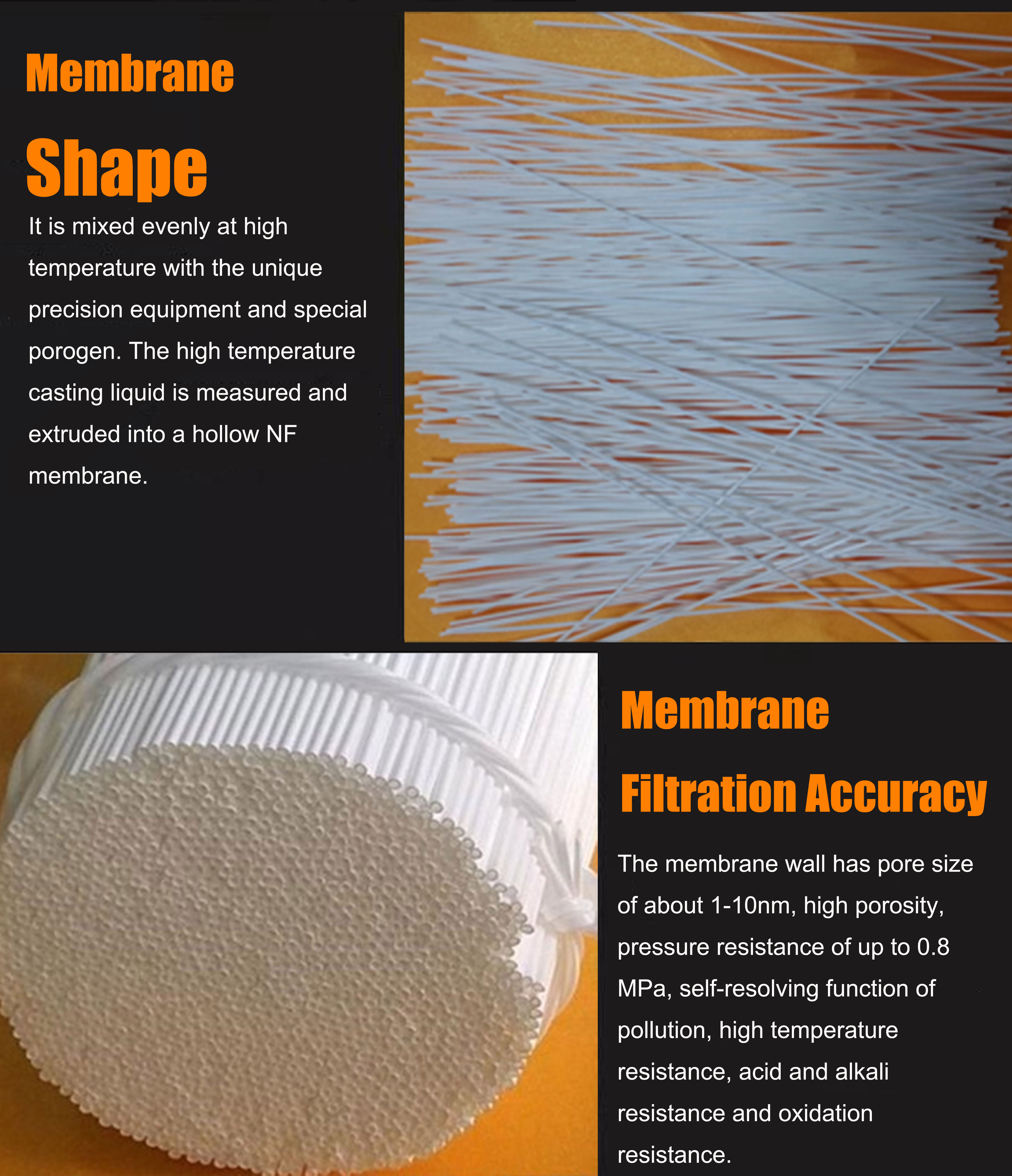 hollow nf membrane, water purifier, hollow fiber membrane, non uf non ro membrane