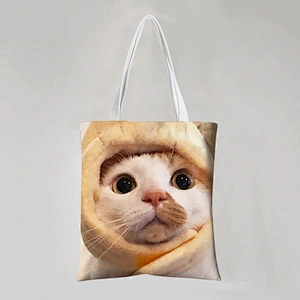 Cat Cotton Bag