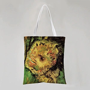 Sunflower Cotton Tote Bag