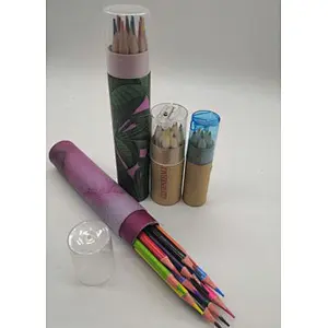 Children's painting colored pencils wooden pencils