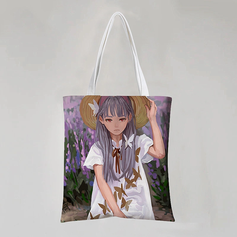Canvas Bag Cartoon Printed