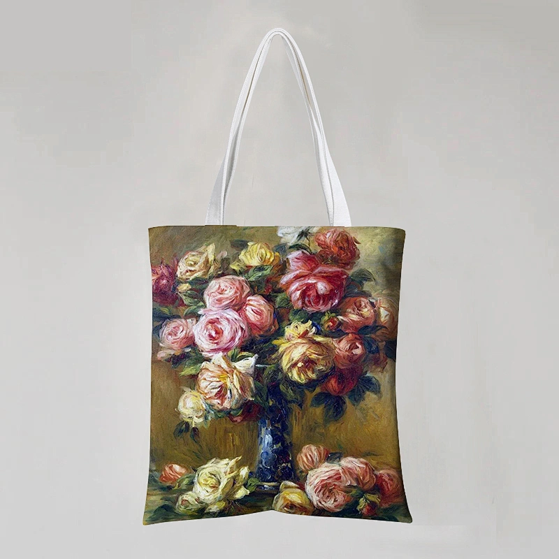 Flower Vase Cotton Bag