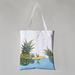 Cartoon Fruit Cotton Bag