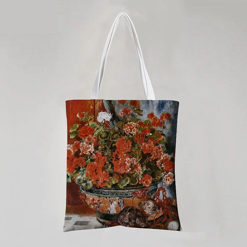 Flower Vase Cotton Bag