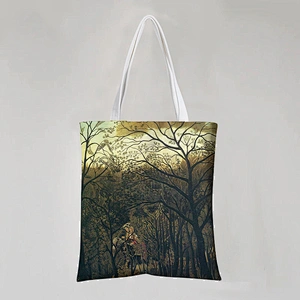 Stock Cotton Bag Painted