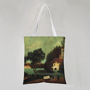 Cotton Bag with Painting