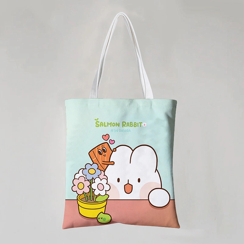 Rabbit Cotton Tote Bag