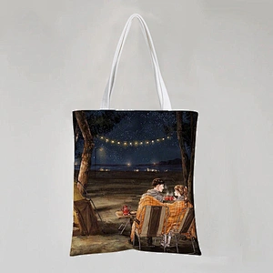 Love Cotton Tote Bag