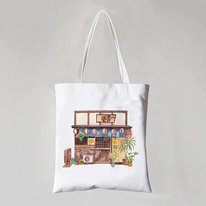 Animation Cotton Canvas Bag