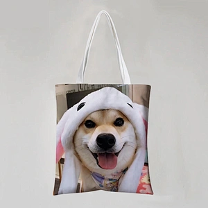 Puppy Tote Bag