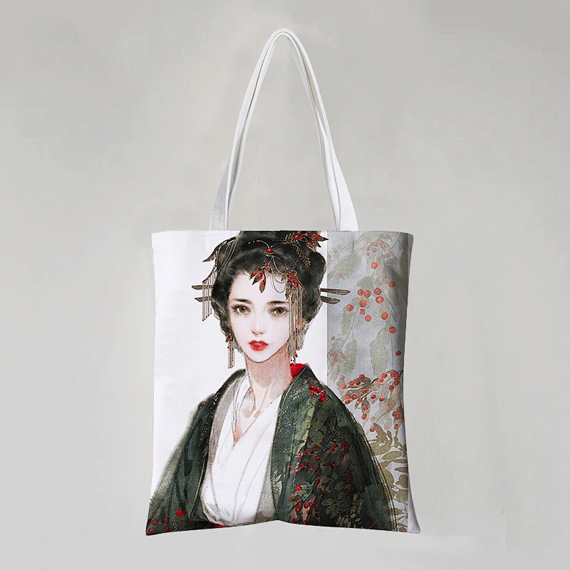 Digital Printed Cotton Tote Bag