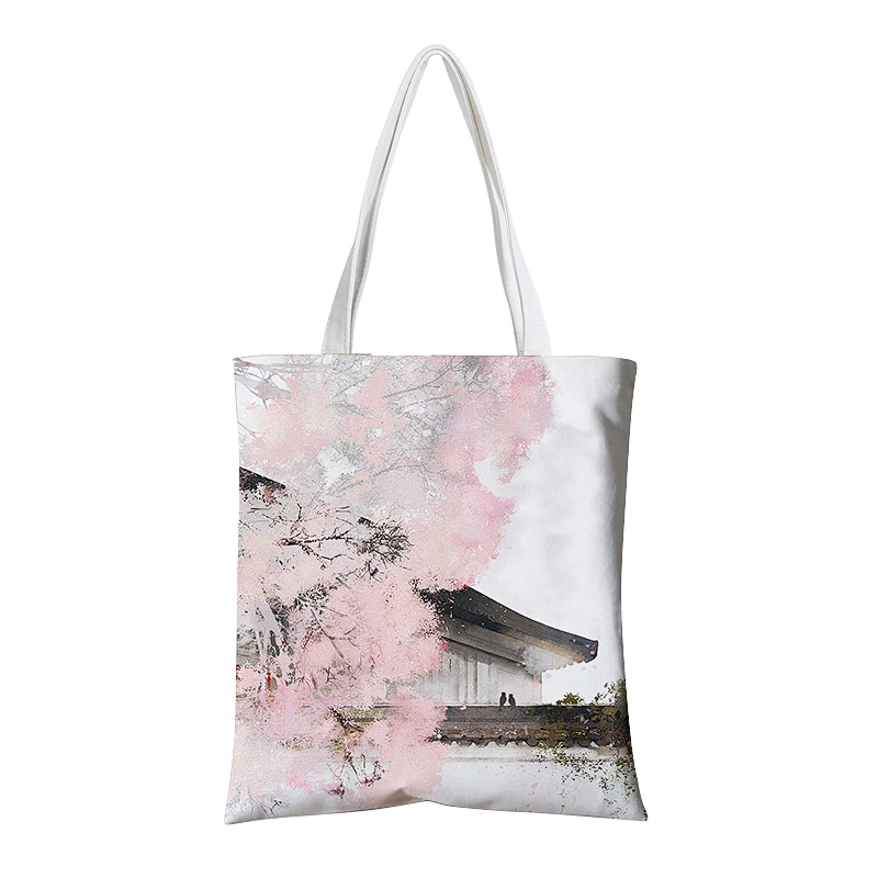Full Printing In Stock Cotton Tote