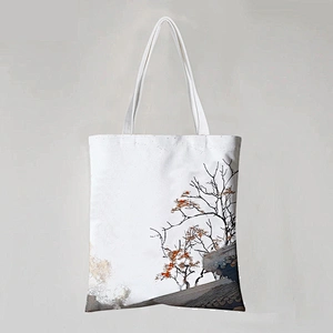 Full Printing In Stock Cotton Tote