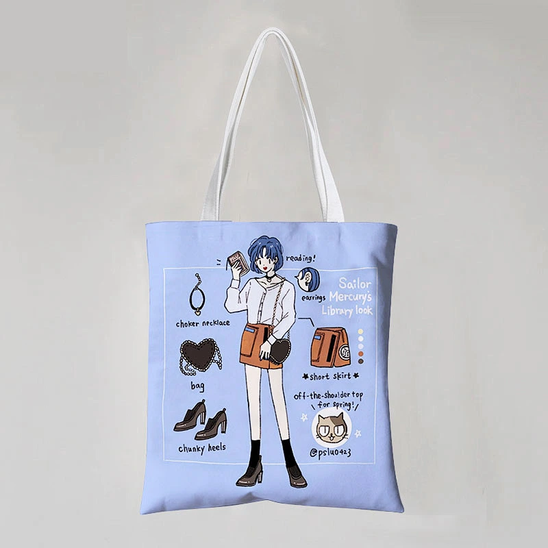 Stock Cotton Bag Digital Printed