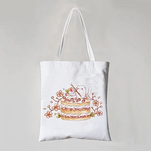 Casual Cotton Tote Bag