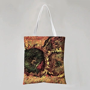 Sunflower Cotton Tote Bag