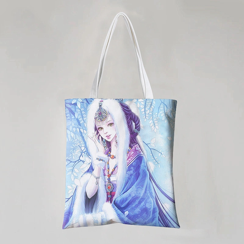 Digital Printed Stock Cotton Tote