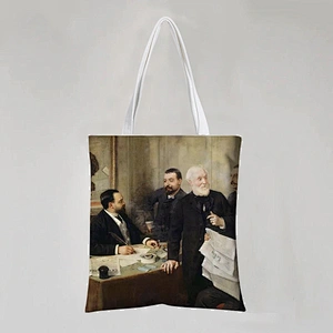Stock Cotton Bag Painted