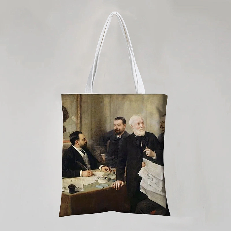 Stock Cotton Bag Painted