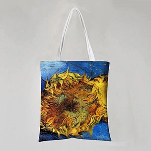 Sunflower Cotton Tote Bag