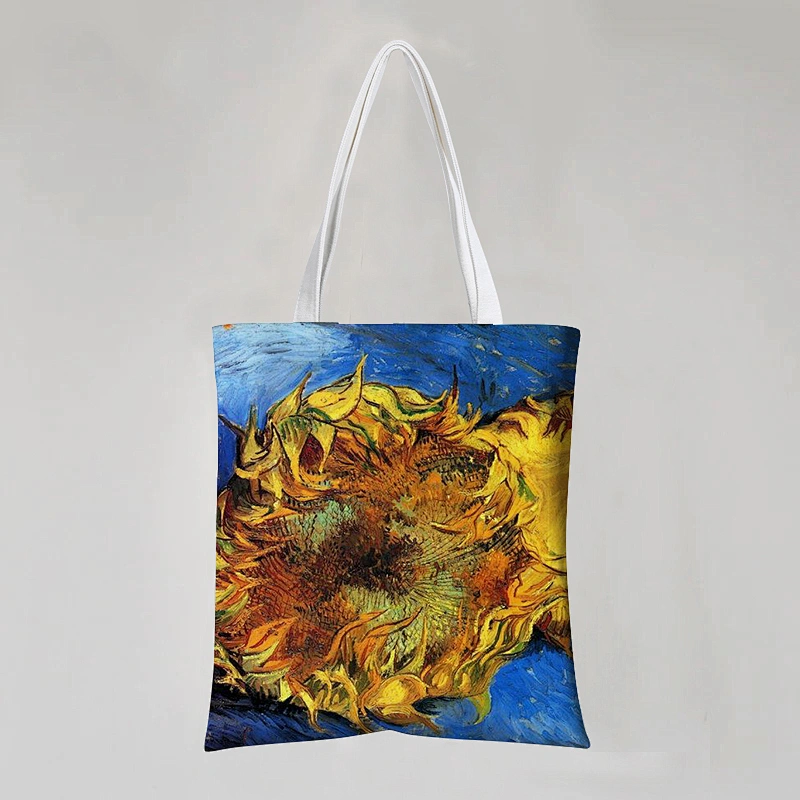 Sunflower Cotton Tote Bag