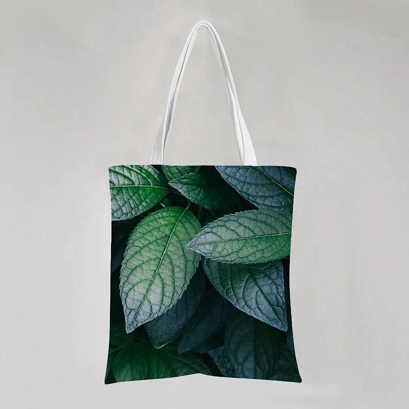 Plants Printed Cotton Bag