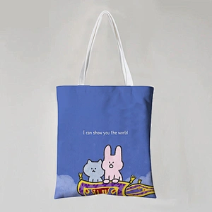 Rabbit Cotton Tote Bag