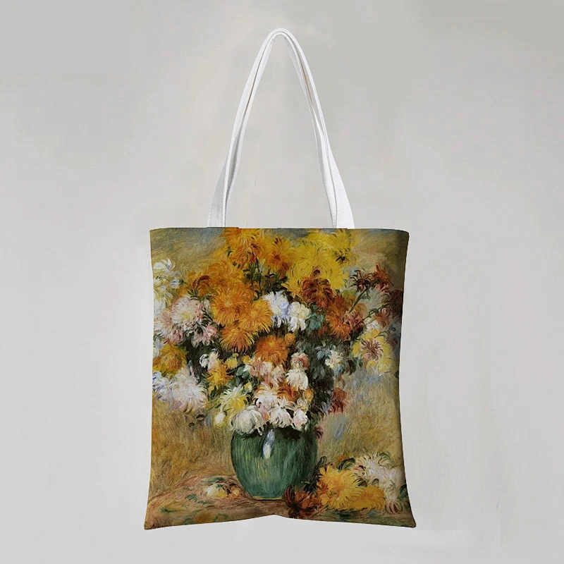 Flower Vase Cotton Bag