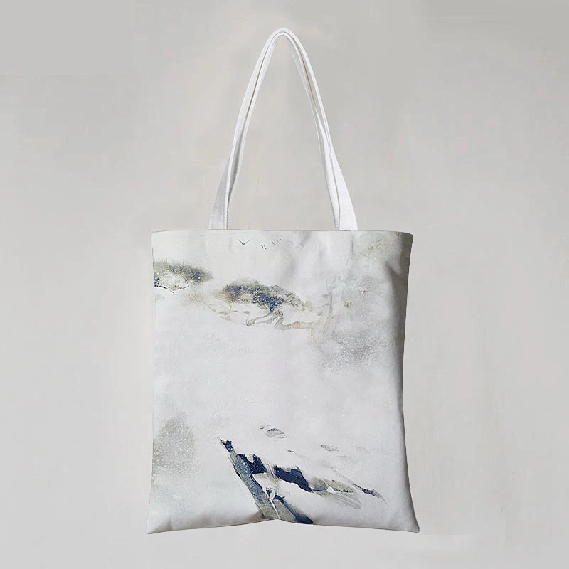 Full Printing In Stock Cotton Tote