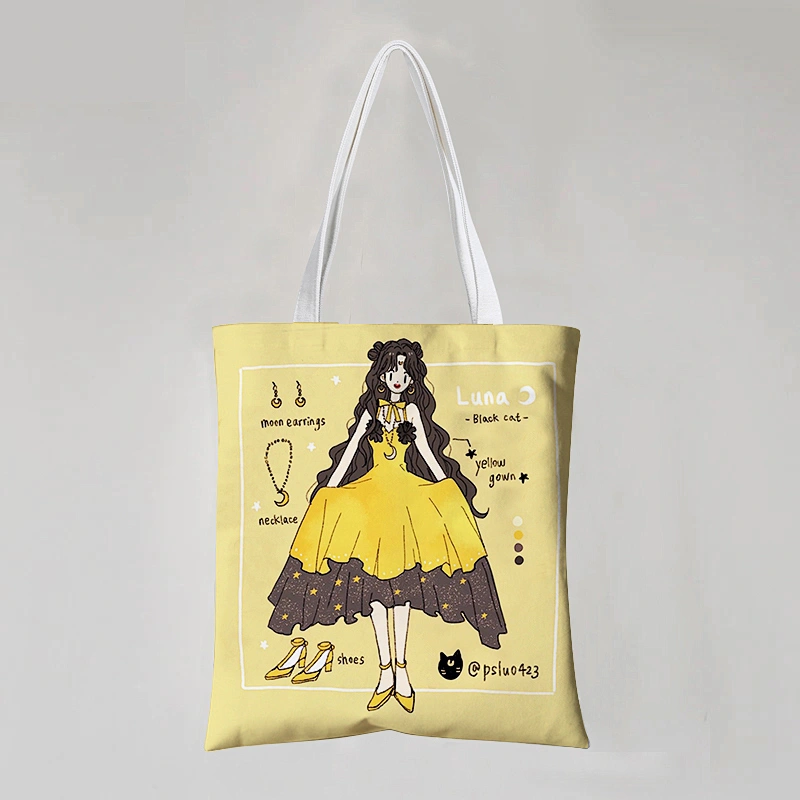Stock Cotton Bag Digital Printed