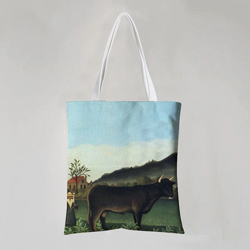 Cotton Bag with Painting