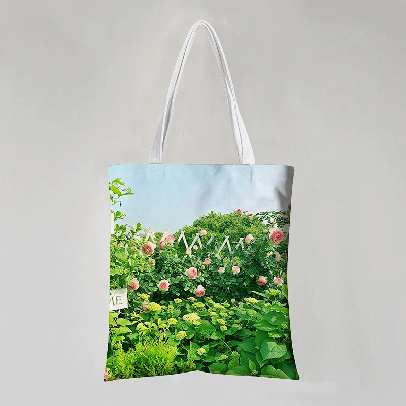 Plants Printed Cotton Bag