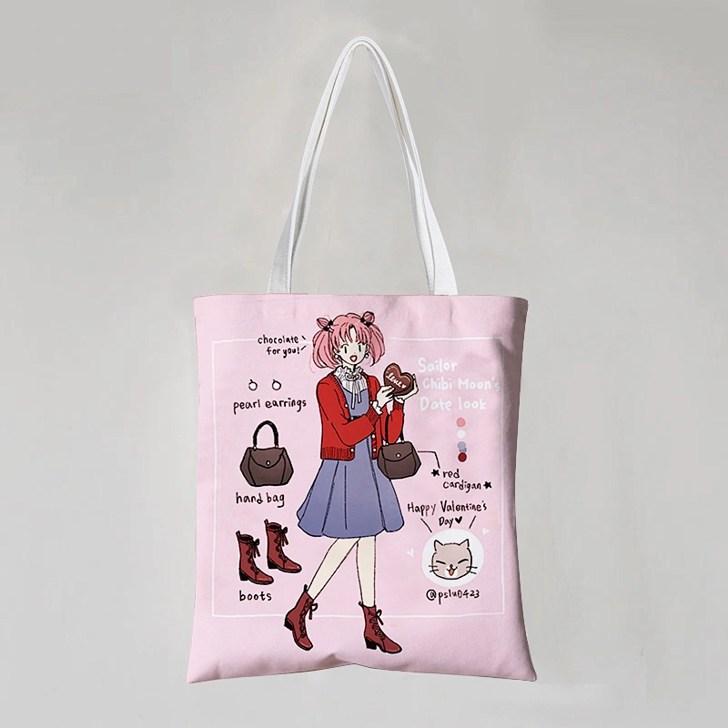 Stock Cotton Bag Digital Printed