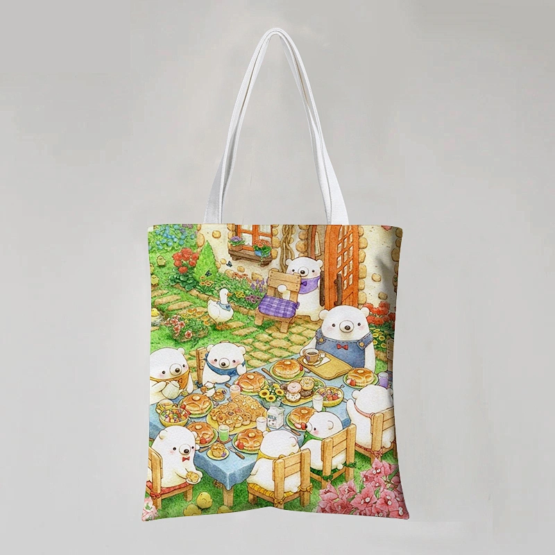 Bear Canvas Bag