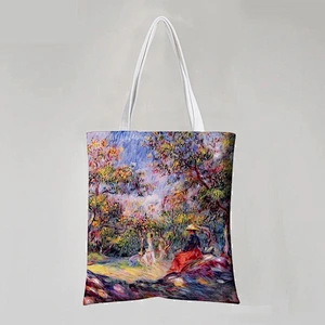Custom Painted Stock Canvas Bag
