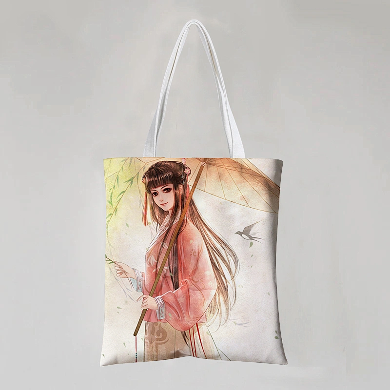 Digital Printed Cotton Tote Bag