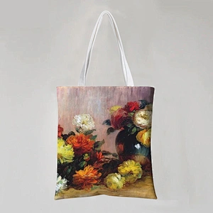 Flower Vase Cotton Bag