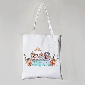 Casual Cotton Tote Bag